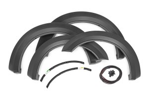 Ford F-250 Super Duty Fender Flares - Rough Country - Sport - UM Agate Black - '17-'22